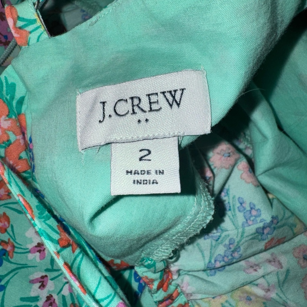 J crew floral blouse - Picture 3 of 3